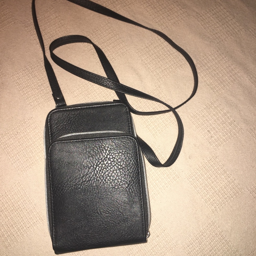 Leather Zipper Bag